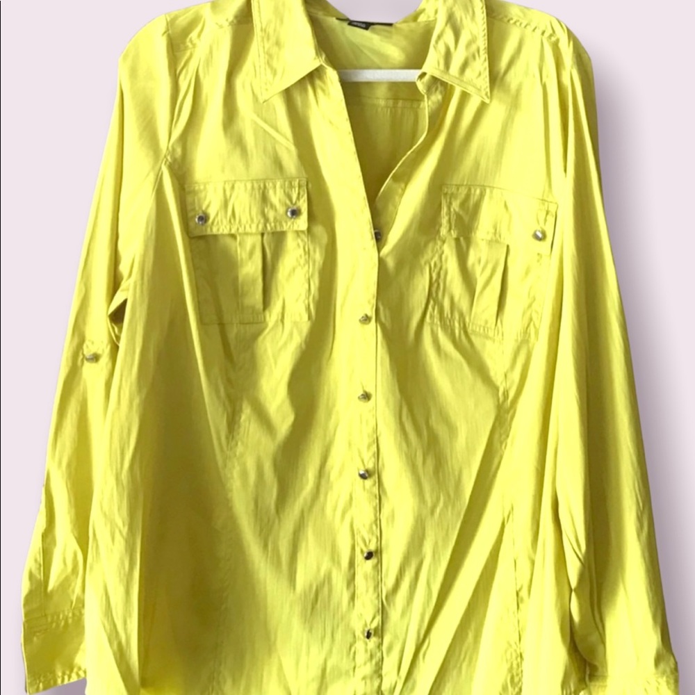 Style &Co blouse stretchy long sleeve size 2x